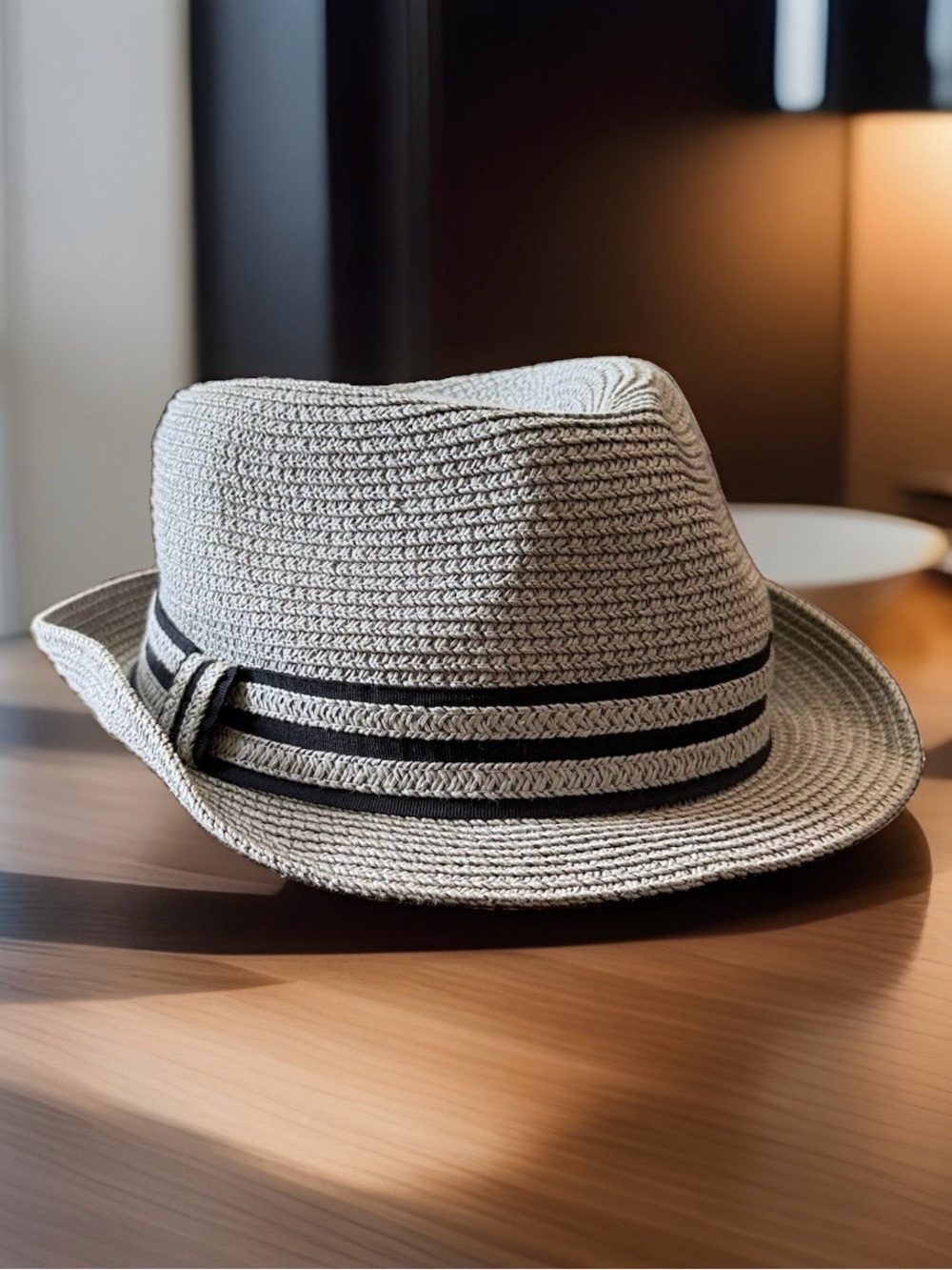 Saks Fifth Avenue Italian Straw Fedora 🤍